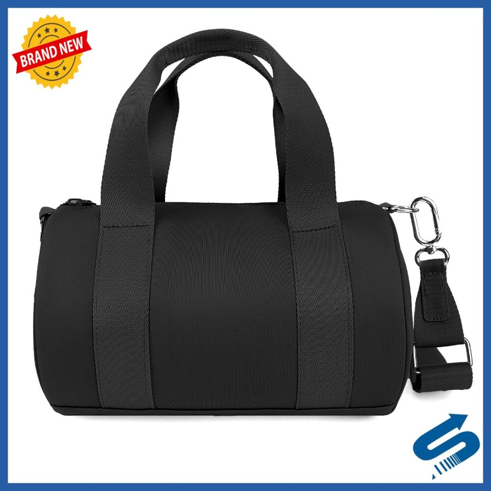 Knitted Nylon Shoulder Bag Adjustable Strap Multi-Functional Sports Travel